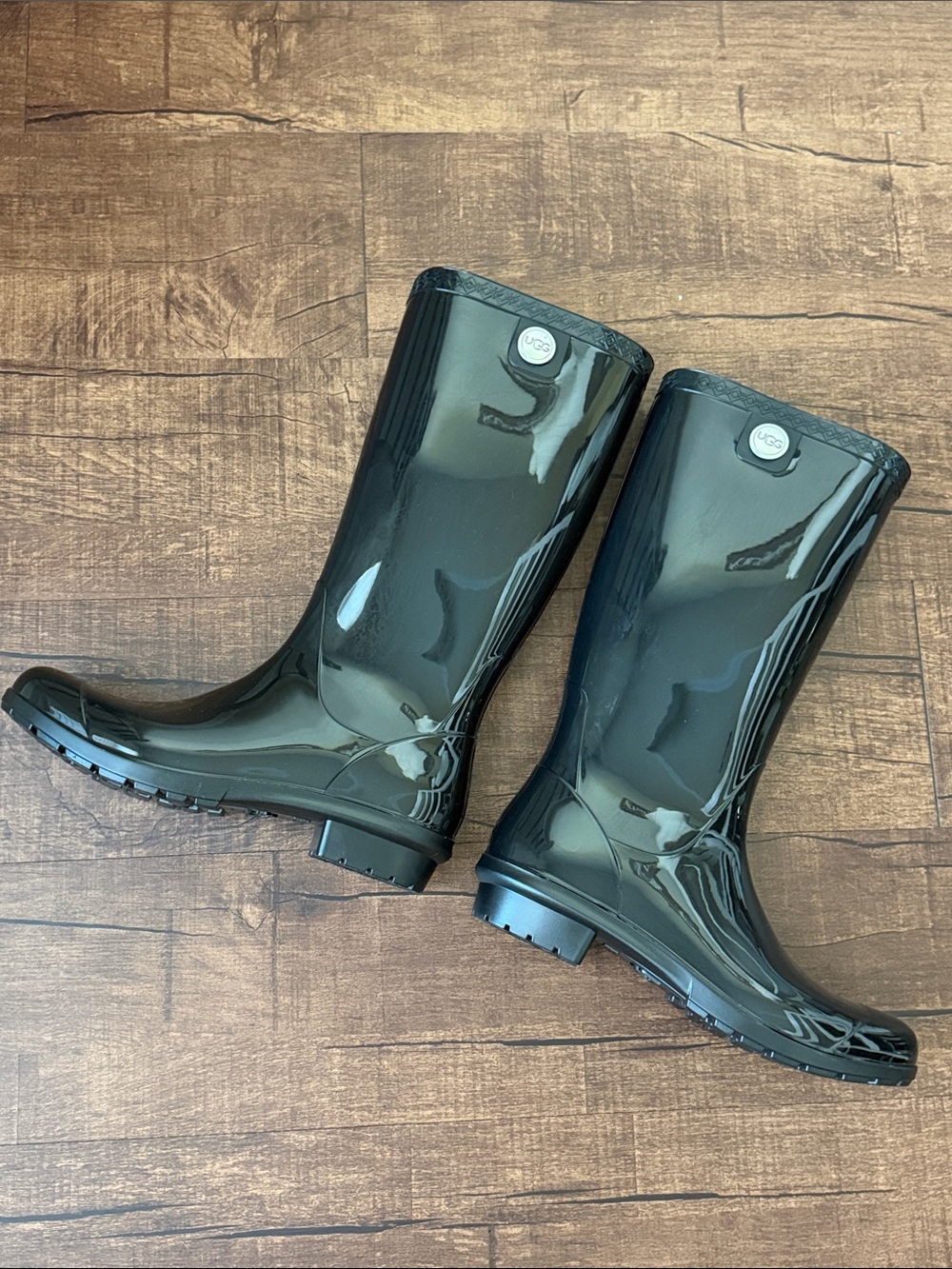 UGG Sienna tall rain boot glossy black - Picture 10 of 10